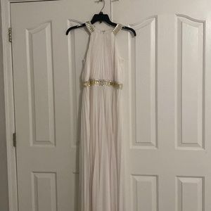 Long white dress